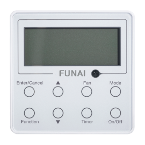 Проводной пульт управления RWG-04 для сплит-систем DAIJIN, сплит-систем с функцией теплового насоса ONSEN и внутренних блоков настенного типа DAIJIN мульти сплит-систем KIRIGAMI