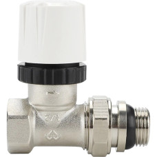 Клапан радиаторный VARMEGA 1/2&quot; термостатический прямой с самоуплотняющимся полусгоном VM10511