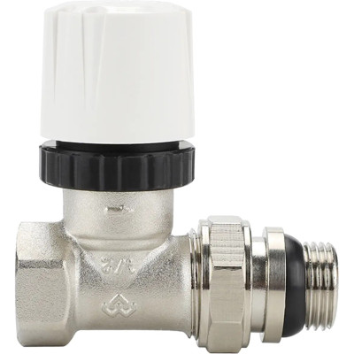 Клапан радиаторный VARMEGA 1/2&quot; термостатический прямой с самоуплотняющимся полусгоном VM10511