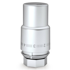 Термоголовка жидкостная Royal Thermo Design PRO М30х1,5 (матовый хром)