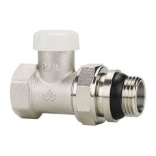 Клапан радиаторный VARMEGA 1/2&quot; запорный, прямой с самоуплотняющимся полусгоном VM10311