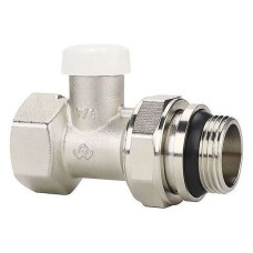Клапан радиаторный VARMEGA 3/4&quot; запорный, прямой с самоуплотняющимся полусгоном VM10313