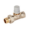 Клапан термостатический для центральных систем отопления прямой ROYAL THERMO 3/4" Click