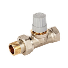 Клапан термостатический для центральных систем отопления прямой ROYAL THERMO 3/4&quot; Click