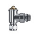 Набор термостатический угловой Royal Thermo Design Pro 15мм М30х1,5 (Хром)