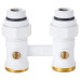 Узел нижнего подключения Royal Thermo прямой 1/2&quot;х3/4&quot; EK (белый)