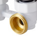 Узел нижнего подключения Royal Thermo угловой 1/2&quot;х3/4&quot; EK (белый)