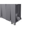 Радиатор Royal Thermo PianoForte 200 /Silver Satin - 14 секц. VDR