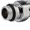 Набор термостатический для радиатора угловой Royal Thermo Design Pro 15 мм М30х1,5 (Хром)